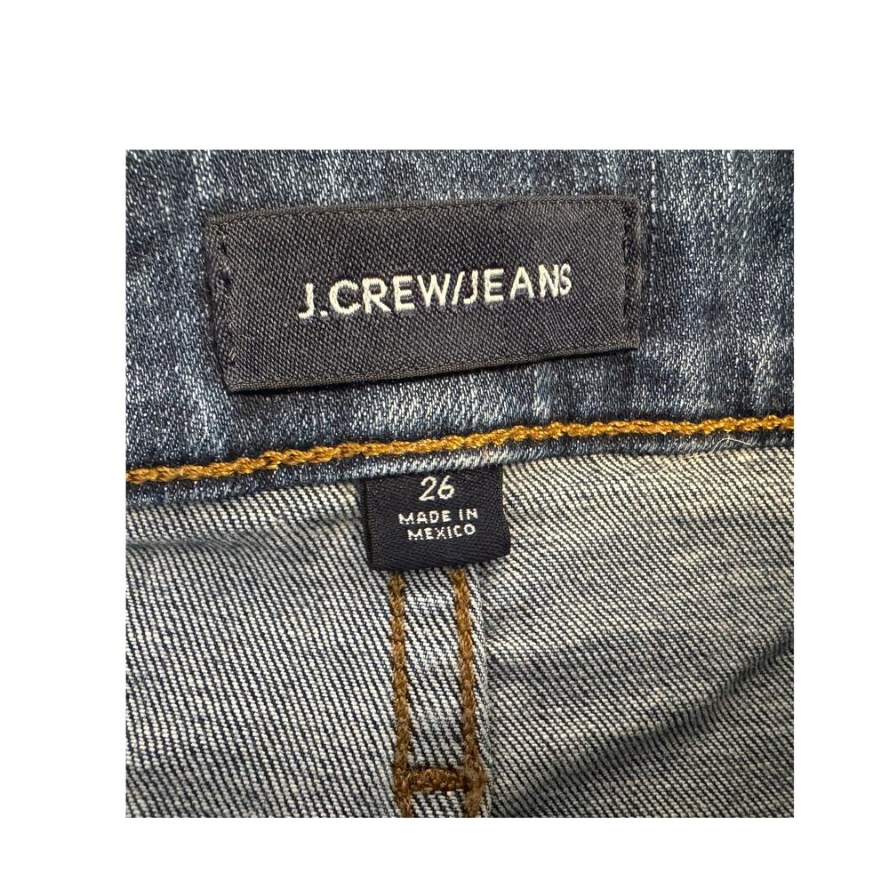 J.Crew Curvy Toothpick High Rise Jeans Size 26 - Picture 6 of 8